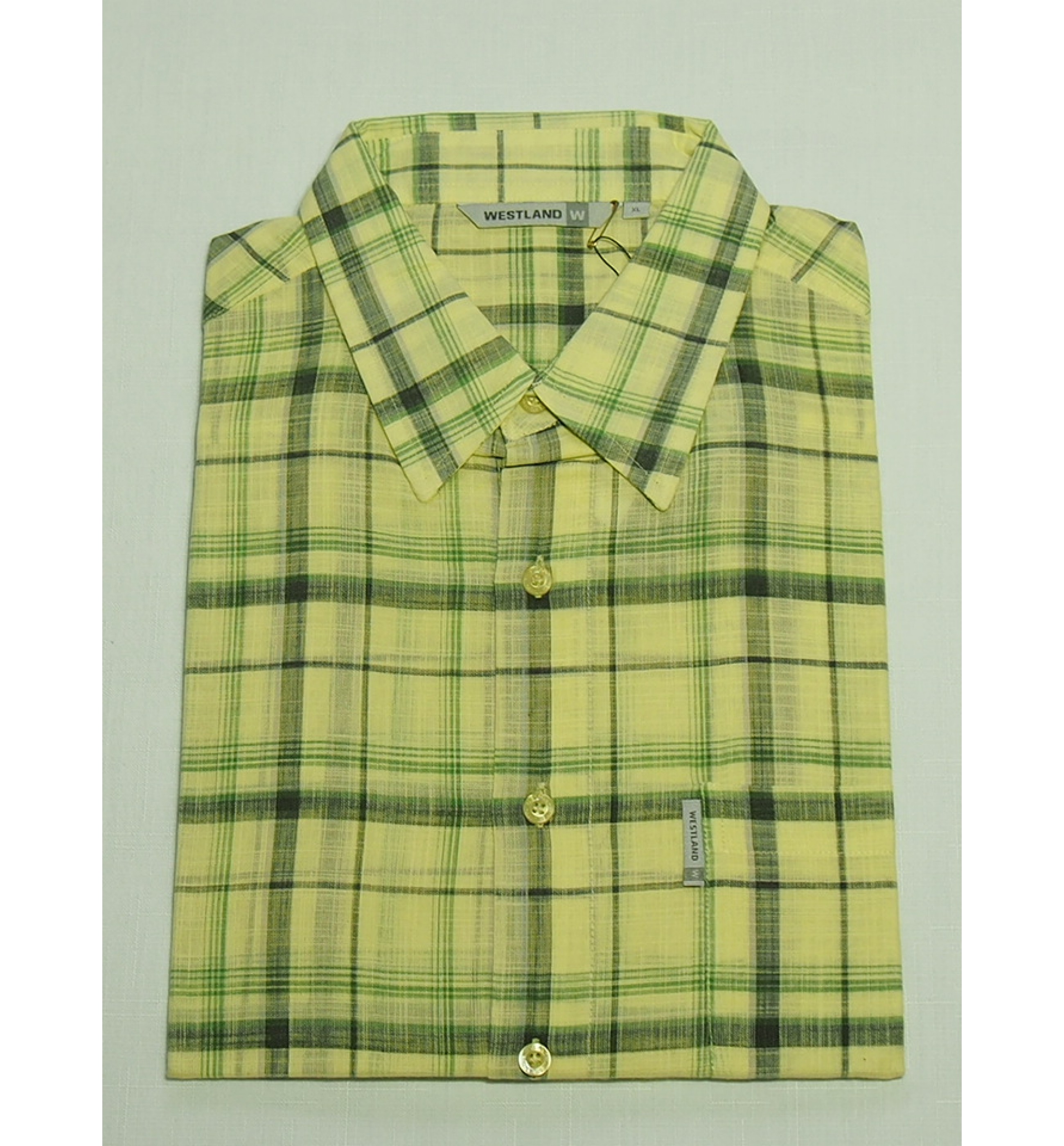 Мужская рубашка Westland Neon Lime 1023