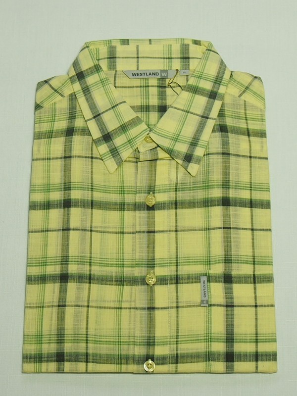 Мужская рубашка Westland Neon Lime 1023